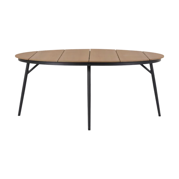 Soy ronde tuintafel polywood bruin - Ø 178 cm