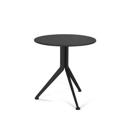 Spinder Design bijzettafel Daley High - zwart - Ø 38