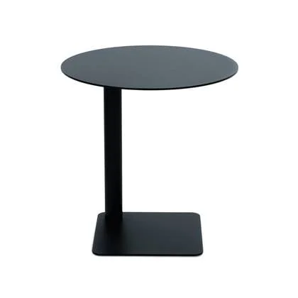 Spinder Design bijzettafel Sunny 40 - Zwart - Ø 40
