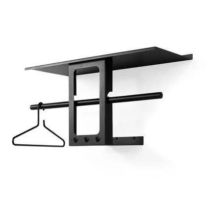 Spinder Design kapstok Luno Small 70 - Zwart