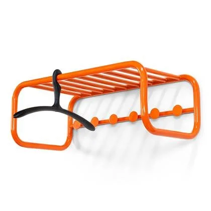 Spinder Design kapstok Retro Kapstok - Pure Orange - 6 haken