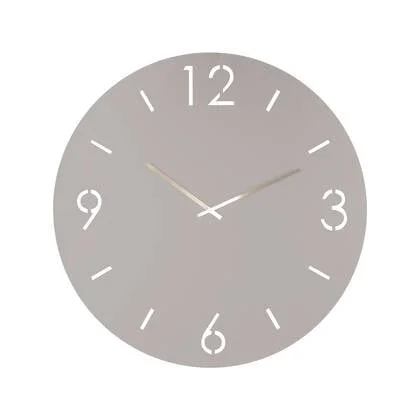 Spinder Design Time Wandklok Ø 60 cm - Silky Taupe