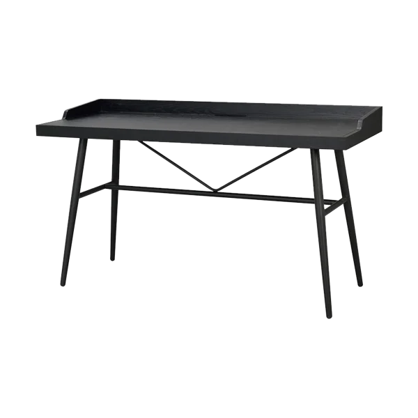 Springdale houten bureau zwart - 140 x 55 cm