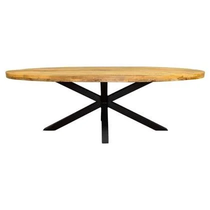 Starfurn Eetkamertafel Denver | Ovaal | Mangohout | 240 cm