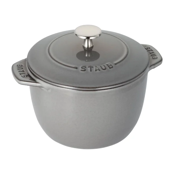 STAUB Rice cocotte gietijzeren braadpan 1,6 L Grijs