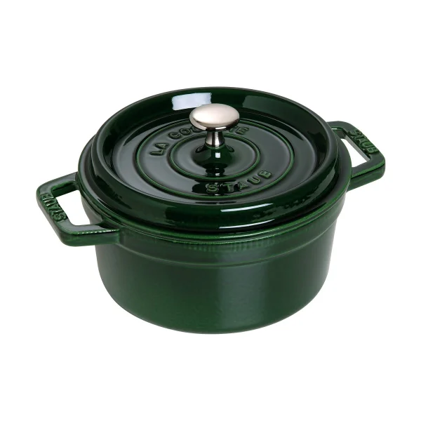 STAUB Staub La Cocotte ronde pan gietijzer 2,6 L Basilicumgroen