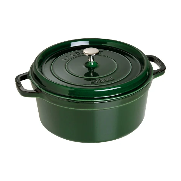 STAUB Staub La Cocotte ronde pan gietijzer 6,7 L Basilicumgroen