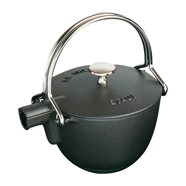 STAUB Staub ronde theekan 1,15 L Zwart