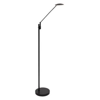 Steinhauer Daphne vloerlamp - Ingebouwd (LED) - zwart