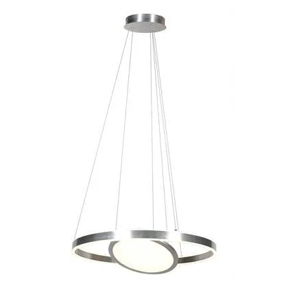 Steinhauer - Hanglamp Grijs Metaal - 2-Lichts - 60x60x150cm - Ringlux