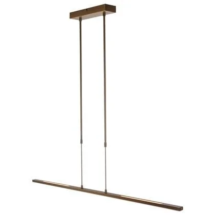 Steinhauer - hanglamp - Zelena LED - brons - kunststof metaal -