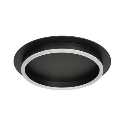 Steinhauer - plafonniere - Ringlux - zwart - metaal - Ø 32cm - LED -
