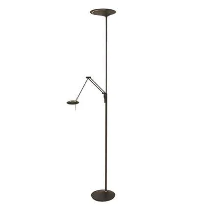 Steinhauer - vloerlamp - Zodiac LED - zwart - kunststof metaal -