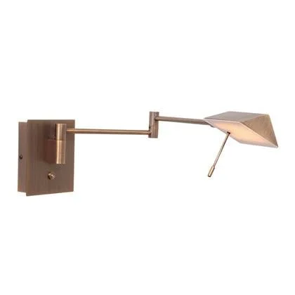 Steinhauer - wandlamp - Retina - brons - metaal - bedlampje - LED - 3402BR