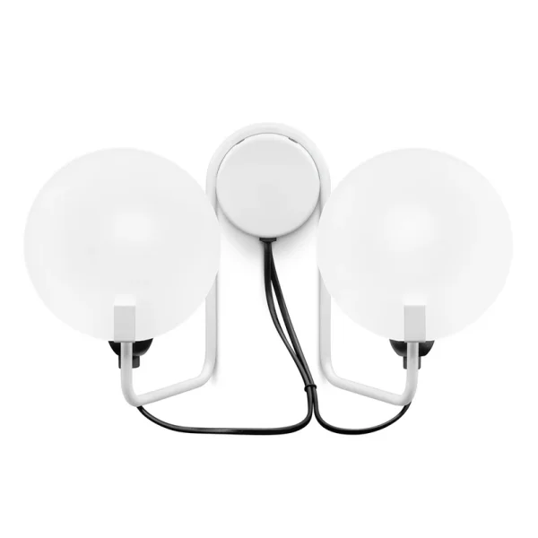 Stilnovo - Bugia LED wandlamp, wit, 2-lamps