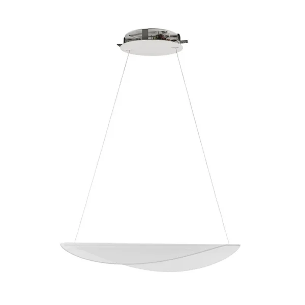 Stilnovo - Diphy LED hanglamp, lengte 75,6 cm, wit