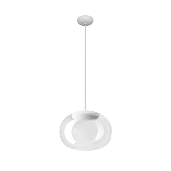 Stilnovo - La Mariée LED hanglamp, transparant, Ø 28 cm
