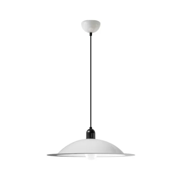 Stilnovo - Lampiatta LED hanglamp, wit, Ø 50 cm