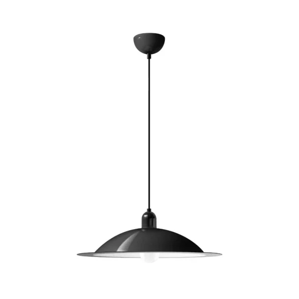 Stilnovo - Lampiatta LED-hanglamp, zwart, Ø 50 cm