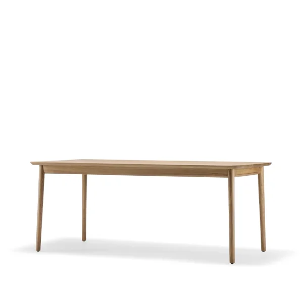 Stolab Prima Vista tafel Eikenhout naturel olie-120cm-1 inlegblad