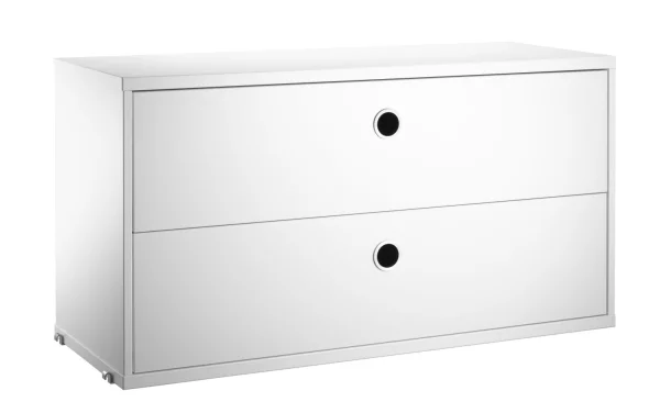 String Furniture Ladeblok - 78 x 42 x 30 cm - wit