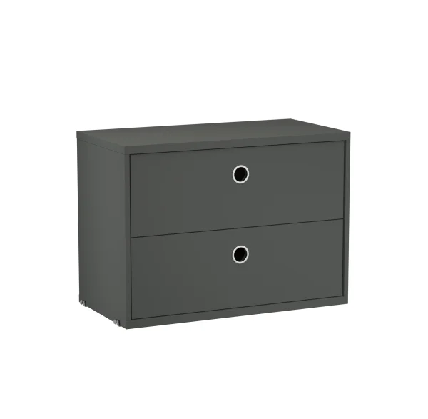 String Furniture Ladeblok - dark grey - 58 x 42 x 30 cm