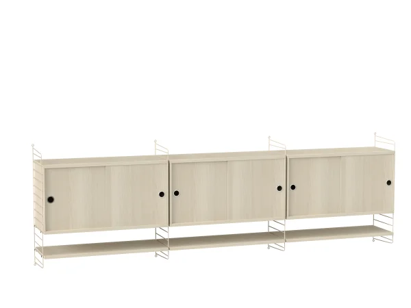 String Furniture Sideboard hangend woonkamer Bundle E - Essen - beige