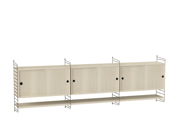 String Furniture Sideboard hangend woonkamer Bundle E - Essen - bruin