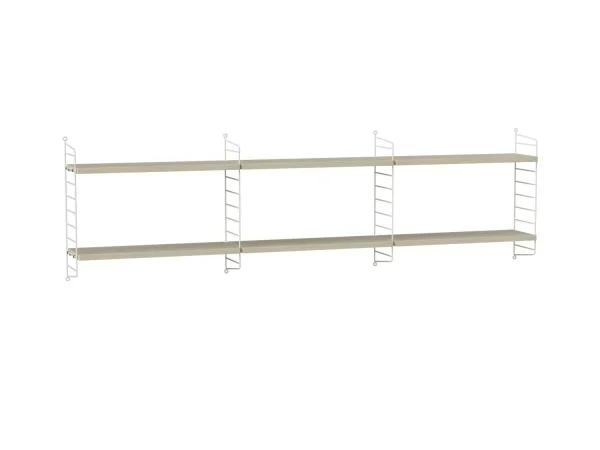 String Furniture Slaapkamer Kast Bundle E - Essen - wit