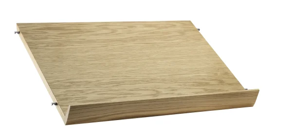 String Furniture Tijdschriftenrek hout - 58 x 30 cm - Eiken