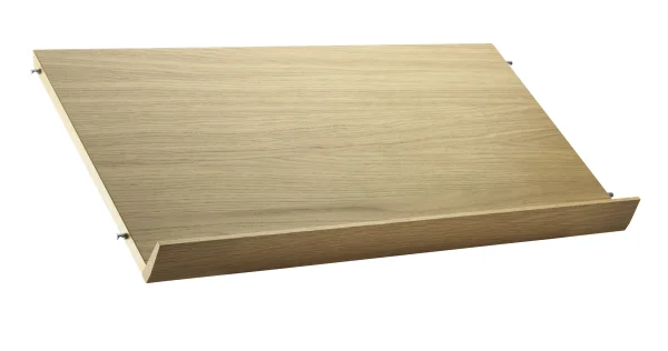 String Furniture Tijdschriftenrek hout - 78 x 30 cm - Eiken