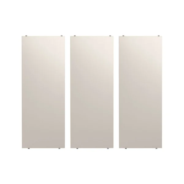 String String plank beige, 78x30 cm, 3-pack