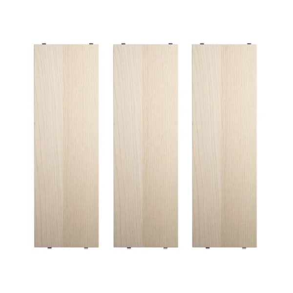 String String plank essenhout, 58x20 cm, 3-pack