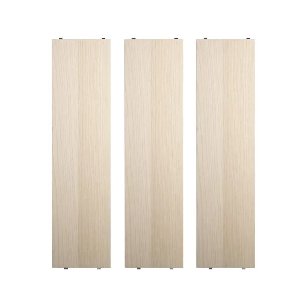 String String plank essenhout, 78x20 cm, 3-pack