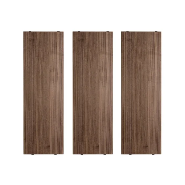 String String plank walnoot, 58x20 cm, 3-pack