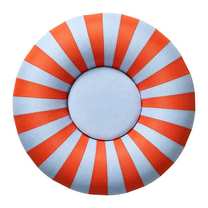 Studio About Float Poef Medium - Blue / Red