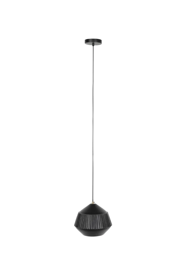 STUDIO DEENS-collectie Aysa Hanglamp Breed Zwart