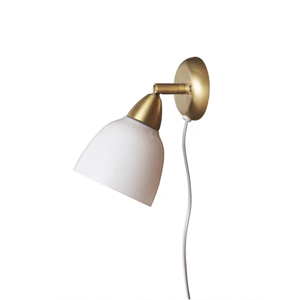 Superliving Urban short wandlamp Brushed Brass
