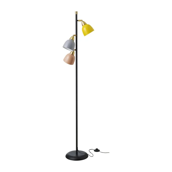 Superliving Urban Triple vloerlamp Black-Multi