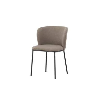 Svea - Lino eetkamerstoel - linnen - bruin