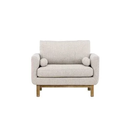 Svea - Nasser fauteuil - boucle - beige