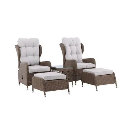 Svea - Omar vouwbaar loungeset - naturel