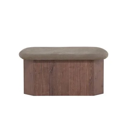 Svea - Petrovic poef - 59 x 88 cm - bruin