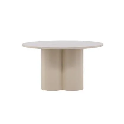 Svea - Rova ronde salontafel - ø80 cm - beige
