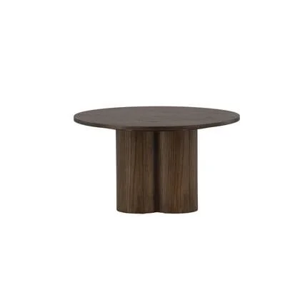 Svea - Rova ronde salontafel - ø80 cm - mokka