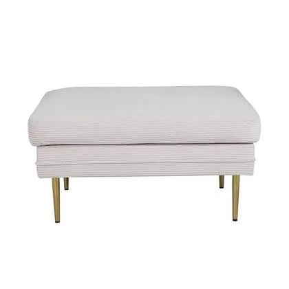 Svea - Tess hocker - rib - beige