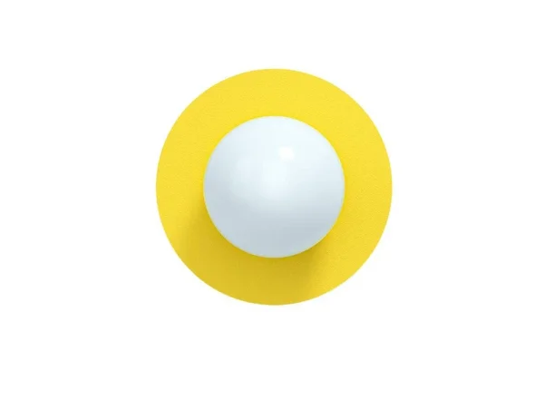 Swedish Ninja - Candy Big Circle 360 L wandlamp, geel