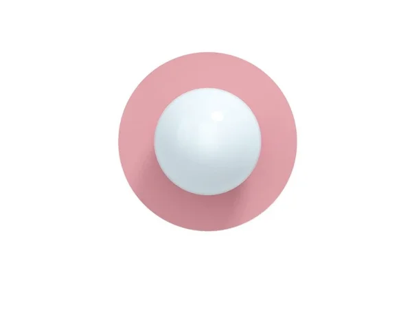 Swedish Ninja - Candy Big Circle 360 L wandlamp, roze