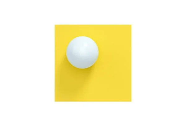 Swedish Ninja - Candy Big Square S wand-/plafondlamp, geel