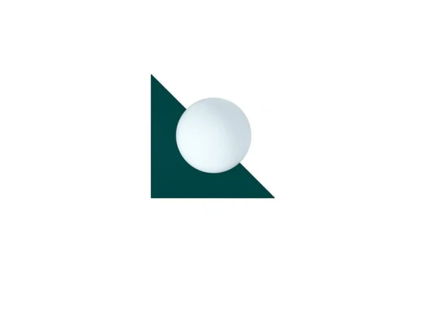 Swedish Ninja - Candy Little Triangle wandlamp, groen